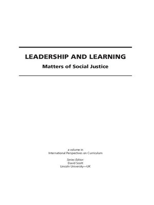 cover image of Leadership and Learning